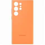 Samsung original silikonski ovitek EF-PS918TOE za Galaxy S23 Ultra 5G - oranžen | Shoptok.si