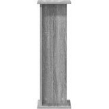  Stalak za biljke 2 pcs Sivi Sonoma 25 x 25,5 x 80,5 cm | shoptok.hr