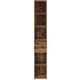 Police za knjige s ladicama Staro drvo 30 x 42.4 x 185.2 cm | shoptok.hr