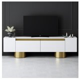 Hanah home TV komoda Bohem, 180x50x30 cm, Bijelo-Zlatne boje | Eponuda.ba