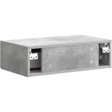 Stolna montirana na zid Betonska siva 59 x 34 5 x 17 cm | shoptok.hr