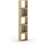 Marckeric Zelena/u prirodnoj boji biblioteka u dekoru hrasta 32x167 cm Lofty – | shoptok.hr