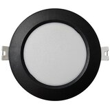  Ugradna LED svetiljka CIRCLE LED/6W/230V 4000K prečnik 12 cm crna Cene