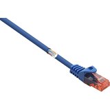 Renkforce RF-5043878 RJ45 omrežni kabel\, Patch kabel CAT 6 U/UTP 0.25 m modra z zaščitnim zapornim zatičem\, brez halogena 1 kos, (20418042) | Shoptok.si