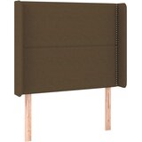  box spring s madracem LED tamnosmeđi 90x190 cm tkanina | shoptok.hr