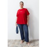 Trendyol Ženska majica Tbbss24Bf00018, Crvena | Eponuda.com