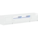  5-dijelni LED TV ormarić Bijela visokog sjaja Konstruirano drvo - Bijela visokog sjaja 100 cm | shoptok.hr