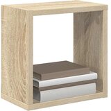  Kockaste zidne police 4 kom boja hrasta sonome 26 x 15 x 26 cm | Eponuda.com