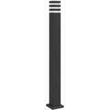  Vanjska podna svjetiljka crna 110 cm aluminijska | Eponuda.com
