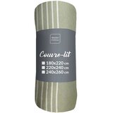 Douceur d intérieur Zeleno pregrinjalo 220x240 cm Adele – Cene