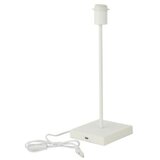  Stona lampa sa USB portom 1xE27/15W/230V bela | Eponuda.com