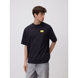 Reserved Relaxed fit majica kratkih rukava - crno | shoptok.hr