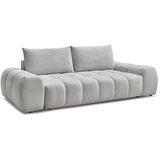 Bobochic Paris Svetlo siva sedežna garnitura iz šenilje 278 cm Everest – | Shoptok.si