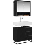  Kupaonski ormar Crni hrast 65 x 33 x 60 cm Konstruirano drvo | shoptok.hr