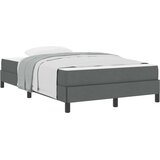  s opruga kutije Tamno siva 120 x 200 cm tkanina | shoptok.hr