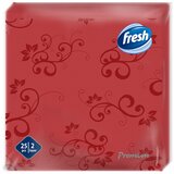 Fresh Salvete, Dekor, Premium, 38x38, 25 komada, Crvene cene