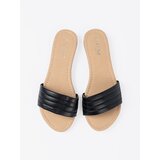 Shelvt Classic women's black flip-flops on a flat sole | shoptok.hr