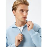 Koton Half-Zip Sweatshirt Standing Neck Long Sleeve | ePonuda.com