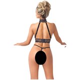 Abierta Fina otvoreni komplet donjeg rublja s lancima (crna) - M | shoptok.hr