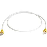 Telegärtner RJ45 (prekrižan) omrežni kabel CAT6a S/FTP 2 m siva ognjevaren, z zaščitnim zapornim zatičem RJ45 (prekrižan) omrežni kabel CAT6A S/FTP [1, (20416794) | Shoptok.si