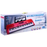  Otroške klaviature SD-6118 rdeče | Shoptok.si