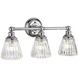 Quintiesse Keynes Stenska svetilka s 3 lučmi, polirani krom, IP44, (22099052) | Shoptok.si