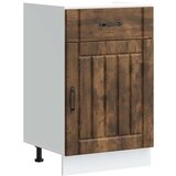  Kuhinjska osnovna omarica Lucca dimljen hrast inženirski les, (22010221) | Shoptok.si