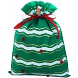  Baggy, vrećica za poklon, Merry Christmas, zelena, L ( 713571 ) Cene