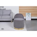 Kayoom VRTLJIVI STOLČEK tekstil siva | Shoptok.si