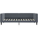  Dnevni krevet na razvlačenje bez madraca tamnosivi 100 x 200 cm | shoptok.hr