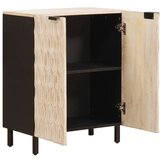 Kreveta Finš bijelog pranja 60 x 33 5 x 75 cm Čvrsto drvo manga | shoptok.hr
