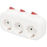 Strujni razdelnik sa 3 utičnice + prekidači | Eponuda.com
