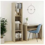  za knjige boja hrasta sonome 40 x 35 x 180 cm iverica | shoptok.hr