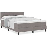 Box spring krevet Sivo-smeđa 140 x 190 cm tkanina | shoptok.hr