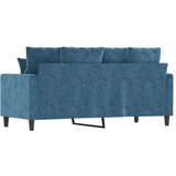  Dvosjed plavi 140 cm baršunasti | shoptok.hr