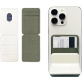 INF Zložljivo magnetno držalo za kartice s stojalom za hrbtno stran telefona Black, (21542441) | Shoptok.si