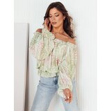 DStreet Women's blouse for Spanish flu MORALES green | shoptok.hr