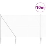vidaXL Set stebričev za ograjo Set 2 Pocinkano jeklo 10 x 1.5 m | Shoptok.si