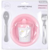 Bébé Douceur Plastičan dječji set posuđa 4 kom Cloud – | shoptok.hr