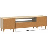  LED TV kabinet Hrast sonoma Konstruirano drvo | shoptok.hr