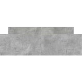  Kreveta s uzglavljem i podnožjem boja betona 150x200 cm | shoptok.hr