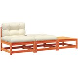  Vrtna sofa bez naslona za ruke s jastucima i tabureima | shoptok.hr