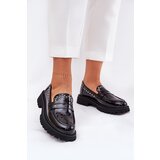 Boto Ladies Patent Moccasins With Decoration Black Nallae | shoptok.hr