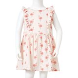  Dječja haljina s volanima nježnoružičasta 104 | shoptok.hr