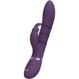 VIVE Sora Up & Down Stimulating Rings Vibrating G-Spot Rabbit Purple Cene