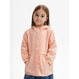 Reserved - Lagana jakna s kapuljačom - boja breskve | shoptok.hr