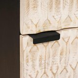  Highboard s pohranom Finš bijelog pranja 40 x 33 x 110 cm | shoptok.hr