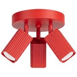 Sollux Lighting Stropna svetilka RAYO 3P rdeča, (5000499514) | Shoptok.si