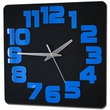  Stenske ure LOGIC BLACK-BLUE HMCNH047-blackblue (moderna) Cene
