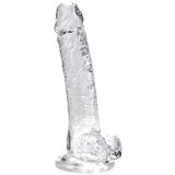 Loving Joy 2024 Dildo Loving Joy With Balls Clear 7'' | Shoptok.si